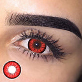 Lentes de contacto de color con prescripción Cosplay ICE Red